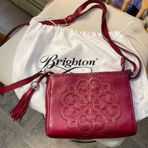 Red Brighton Ferrara City organizer crossbody